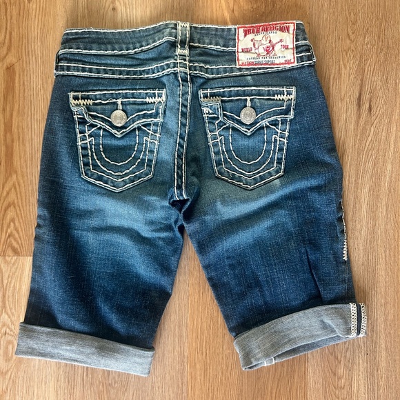 True Religion Dark Blue Denim Jeans - Picture 3 of 4